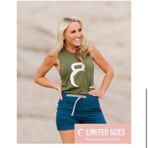 Zyia olive kettle moon tank